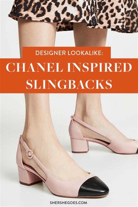 classic chanel look alike shoes